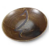 Bernard Leach, attributed. St Ives Pottery. A Japanese Inspired Reduced Stoneware Bowl