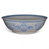 Brownfield & Sons Olympus Pattern, Dr. C Dresser Style. A Large Aesthetic Movement White Bowl - Thumbnail 1