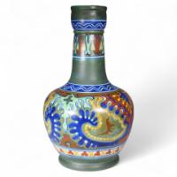 Gouda Holland – Art Nouveau earthenware Rhodian vase