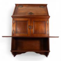 E. W. Godwin (style Of) Possibly Made by Edwards & Roberts. An Aesthetic Movement Set of Walnut Shelves