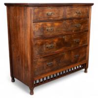 Maple & Co., London, in the Style of Bruce Talbert. A Good Quality Aesthetic Movement Chest of Drawers - Thumbnail 1