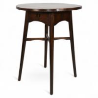 E. A. Taylor for Wylie & Lochhead. A Glasgow School Circular Oak Side Table