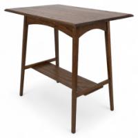 Waring & Gillow. A Pair of Arts & Crafts Side Table with Oblong Top & Curved Aprons - Thumbnail 1