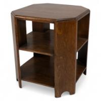 Heals & Son – Arts and Crafts Oak Bookcase or Side Table