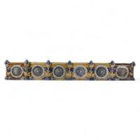 Royal Doulton. An Aesthetic Movement six-section salt glaze window sill planter - Thumbnail 1