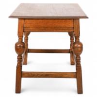 Arts & Crafts Oak Table Illustrated in the Liberty & Co., 1907 Furniture Catalogue