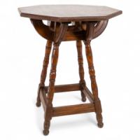 Collier & Plucknett. A Rare Gothic Revival Oak Side Table - Thumbnail 1