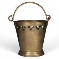 C. F. A. Voysey In the Style of – Arts & Crafts brass champagne bucket