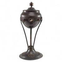 Birmingham Guild Handicraft Arts & Crafts Patinated Hand-hammered Brass Chalice