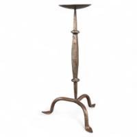 Cotswold School – Arts and Crafts Wrought Iron Pricket Candlestick (c.1910)