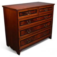 Bruce Talbert for Gillow and Co. – Aesthetic Movement Ebonised Chest of Drawers