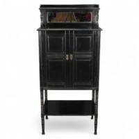 Style of E. W. Godwin. An Aesthetic Movement Ebonized Cabinet