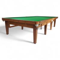 C. F. A. Voysey. A Rare Arts & Crafts 12' X 6' Full Size Oak Snooker Table - Thumbnail 1