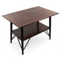 E. W. Godwin, attributed. Small Aesthetic Movement Rosewood Two-Tier Side or Coffee Table