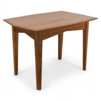 A Small Arts & Crafts Cotswold Style Oak Dining or Centre Table Angular Designs