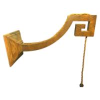 A good quality pair of Arts and Crafts oak wall lights - Thumbnail 1