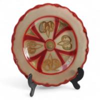 W. H. Grindley Arts & Crafts Hand-Painted Decorative Lustre Plate