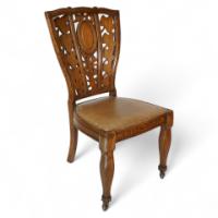 Arthur Heygate Mackmurdo for the Century Guild. An Important Art Nouveau Chair