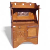 G M Ellwood for Bath Cabinet Makers. An Arts and Crafts oak sideboard - Thumbnail 1