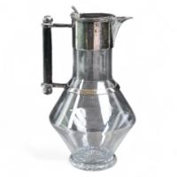 Dr Christopher Dresser for James Dixon and Son. A classic EPNS decanter - Thumbnail 1