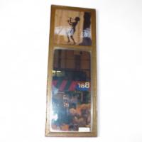 Walter Crane. A Rowley Gallery 'Peter Pan' mirror retaining the original label to the back - Thumbnail 1