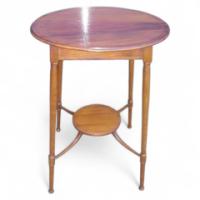 An Aesthetic Movement Inlaid Side Table - Thumbnail 1