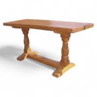 Robert Mouseman Thompson. A oak coffee table. - Thumbnail 1