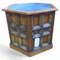 Heals of London. An Octagonal Games or Coffee Table with Slate Top Perfect for a Hot Cup