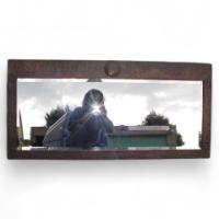 An Arts and Crafts copper mirror - Thumbnail 1