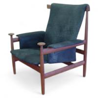 Finn Juhl for France and Sons. A rare Juhl Bwana Chair - Thumbnail 1