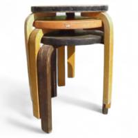 Finmar. A set of three Aalto Alvo stools - Thumbnail 1