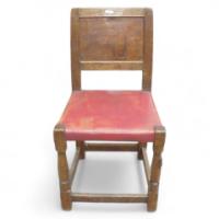 Robert Mouseman Thompson. A dining chair - Thumbnail 1