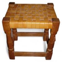 Robert Mouseman Thompson. A stool - Thumbnail 1