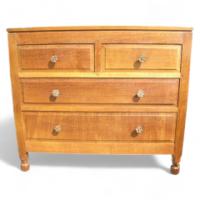 Malcolm Foxman Pipes. An oak chest of drawers - Thumbnail 1