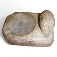 Nik 'Hedgehogman' Hill. An oak ashtray - Thumbnail 1