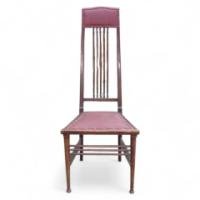 An Arts and Crafts side chair - Thumbnail 1