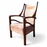British, 1950s Mid-Century Modern Oak Armchair - Thumbnail 1