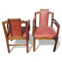 Frank Brangwyn. A pair of armchairs - Thumbnail 1