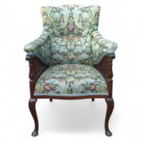 Morris and Co. A Morris and Co armchair professionally re-upholstered - Thumbnail 1