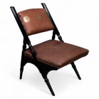An Aesthetic Movement a Frame Ebonized Chair in the Style ofDr. C. Dresser