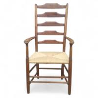 Ernest Gimson for Edward Gardiner. A pair of armchairs - Thumbnail 1