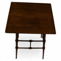 Liberty & Co, Attributed, Aesthetic Movement Ash Side Table with Bobbin Details. - Thumbnail 1
