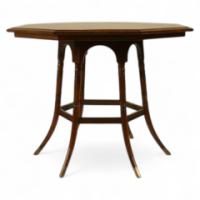 E W Godwin for William Watt. An Anglo-Japanese rosewood table - Thumbnail 1