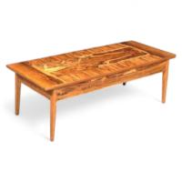 Gordon Russell. A figured yew wood coffee table - Thumbnail 1