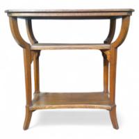 Shapland and Petter (attributed). An Arts and Crafts oak side table - Thumbnail 1