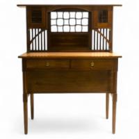 E W Godwin for William Watt. An Anglo-Japanese writing desk - Thumbnail 1
