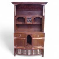 J S Henry. An Arts and Crafts oak dresser - Thumbnail 1