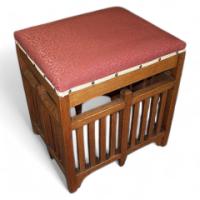 An interesting Arts and Crafts stool - Thumbnail 1