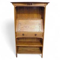Harris Lebus. An Arts & Crafts Bureau Bookcase in the Glasgow-Style