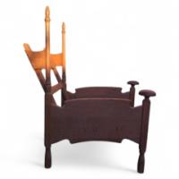 Two rare 1960's Swedish oak armchair - Thumbnail 1